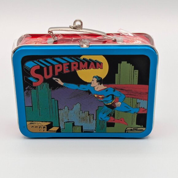 Hallmark Keepsake Superman Lunchbox Commemorative Edition 1998 NEW Ornament - Picture 3 of 12